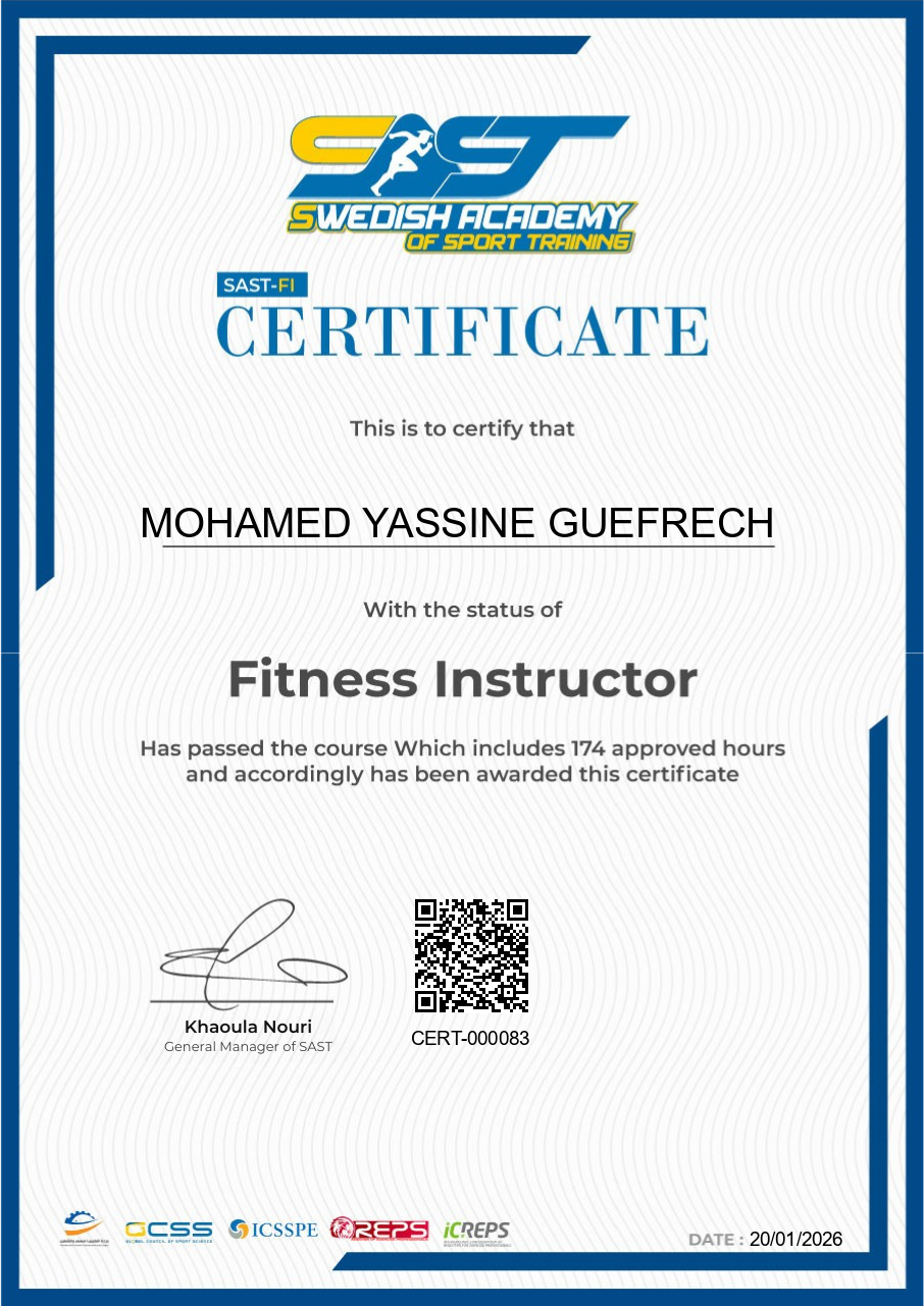 Mohamed Yassine Guefrech